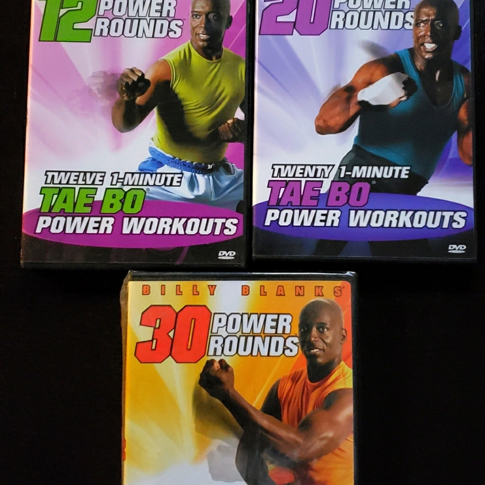 Tae Bo workout DVD's